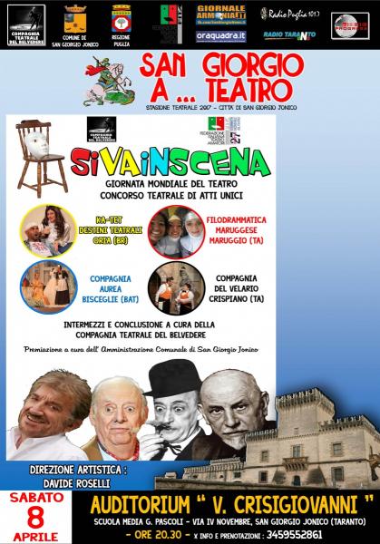 San Giorgio a...teatro - SIVAINSCENA - Giornata Mondiale del Teatro