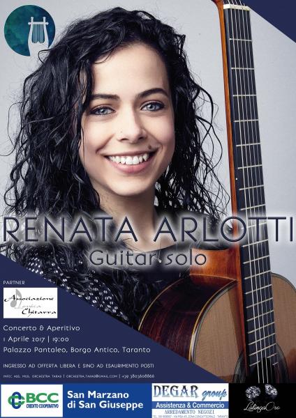 Concerto & Aperitivo - Renata Arlotti Guitar solo