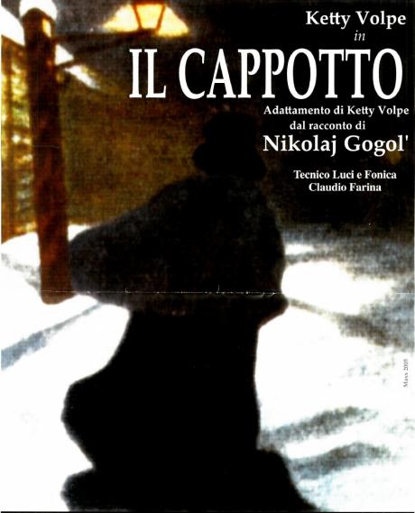 IL CAPPOTTO di Nokolaj Gogol