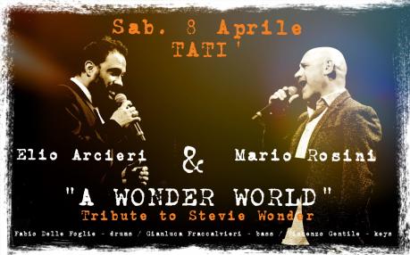 A "Wonder" world - ELIO ARCIERI & MARIO ROSINI : Omaggio a STEVIE WONDER