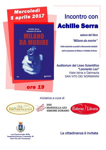 Incontro con Achille Serra - autore del libro "Milano da morire"