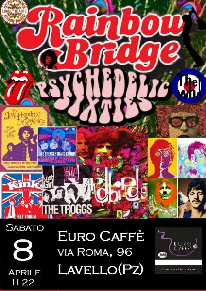 Rainbow Bridge plays Psychedelic Sixties! @Euro Caffè