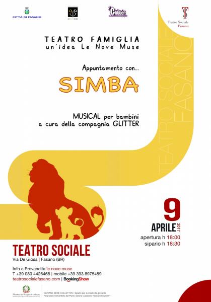 Simba: musical per bambini ispirato alla storia del Re Leone
