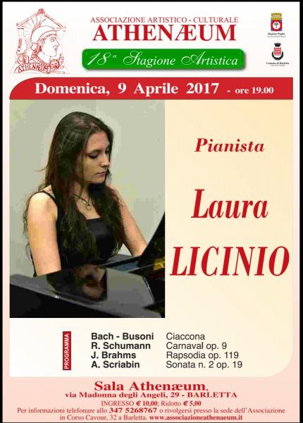 Il pianismo di Laura Licinio