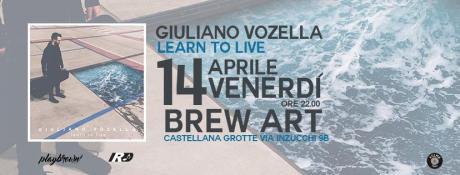 Giuliano Vozella Live "Learn to Live"