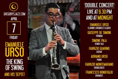 Emanuele Urso - The King of Swing !Doppio concerto!