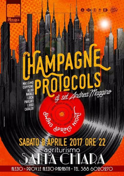 "Swing Spring Night"  con Gli Champagne Protocols e Andrea Maggino