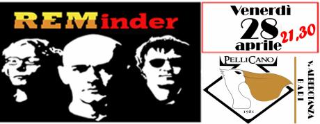 REMinder - R.E.M. Tribute Band @ Pellicano Pub,Bari