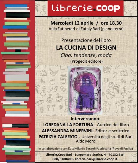 Presentazione de "La cucina di design", di Loredana La Fortuna - Progedit editore