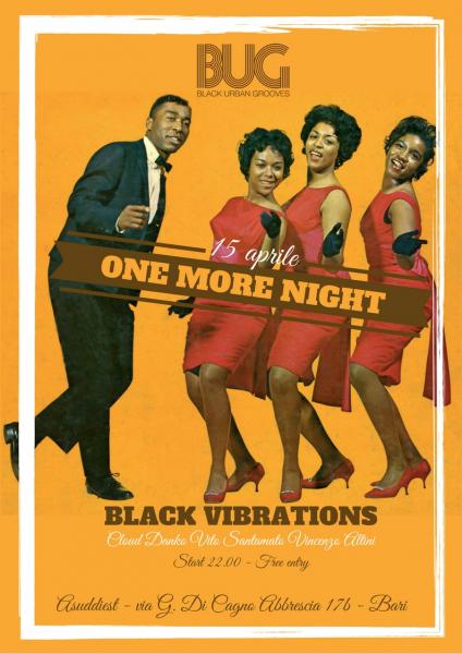 BUG presenta One more night: Black Vibrations dj set