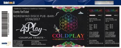 4Play - Coldplay Tribute Band in concerto