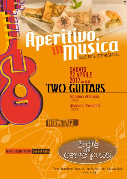 "TWO GUITARS" con Massimo Abrescia (guitar), Gianluca Passarelli (guitar)