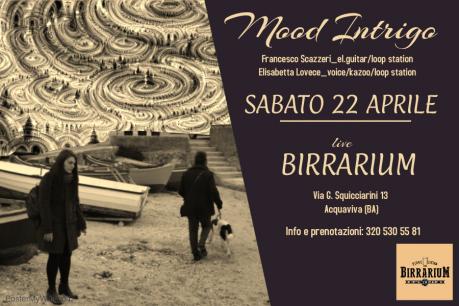 Mood Intrigo live Birrarium