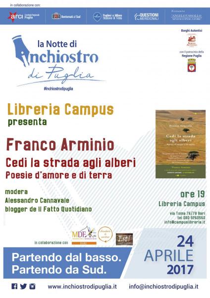 Franco Arminio per La Notte di Inchiostro di Puglia 2017