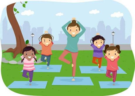 Yoga Bimbi al Giardino delle Emozioni