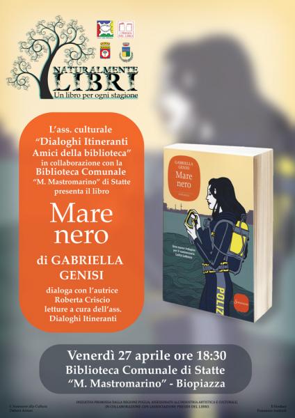 Gabriella Genisi presenta "Mare Nero"