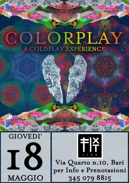Colorplay a Coldplay experience al Fix it Live