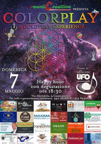Colorplay a Coldplay Experience live alle Officine Ufo
