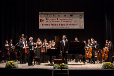 20° Concorso Internazionale  di Esecuzione Pianistica  Premio Mauro Paolo Monopoli