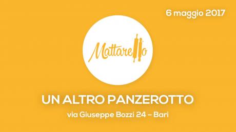 Mattarello - Un altro panzerotto / Opening Bari