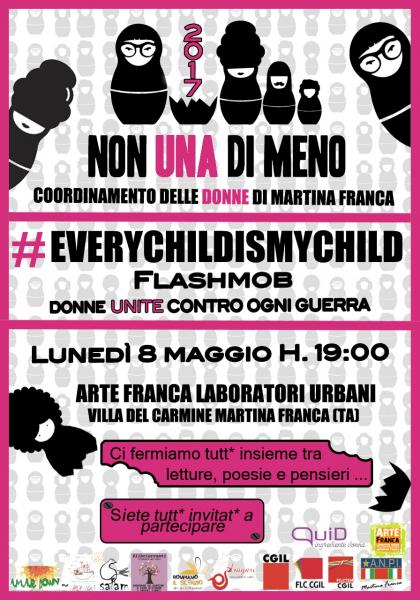 #EveryChildismyChild - Flashmob contro la guerra
