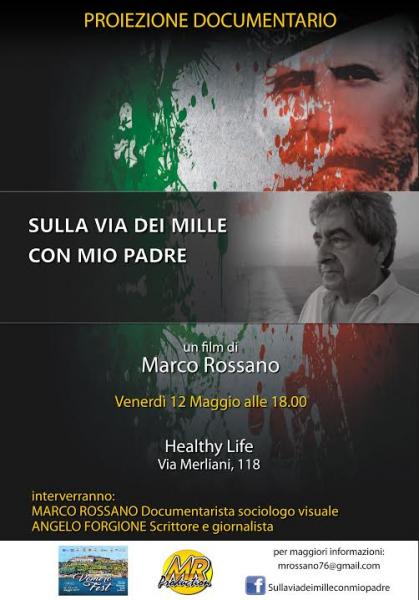 Sulla via dei Mille con mio padre