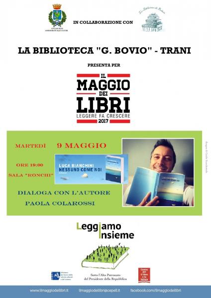 Incontro con l'Autore LUCA BIANCHINI