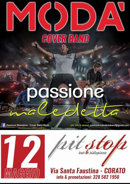 Passione Maledetta - Cover Band Modà live Pit Stop Nuova Gestione U-TUB