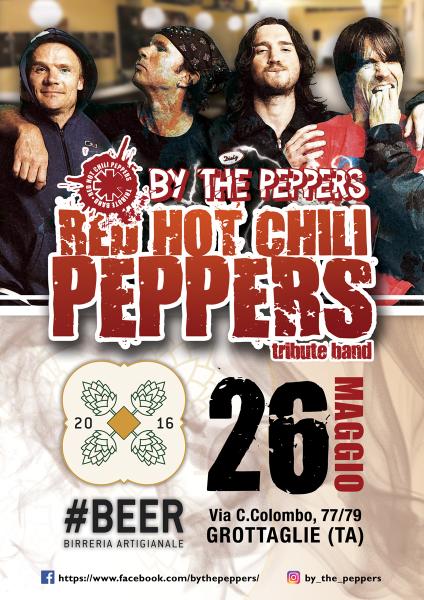 "By the Peppers", Red Hot Chili Peppers Tribute Band - Live @Beer - Birreria Artigianale