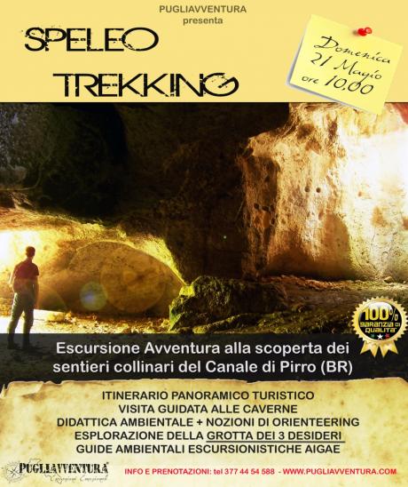 SPELEO-TREKKING  escursione avventura alla ricerca della “grotta dei 3 desideri”