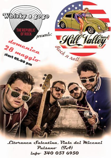 The Hill Valley rock n roll band live al Whisky a Go Go