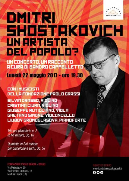 Shostakovich. Un artista del popolo? un concerto, un racconto