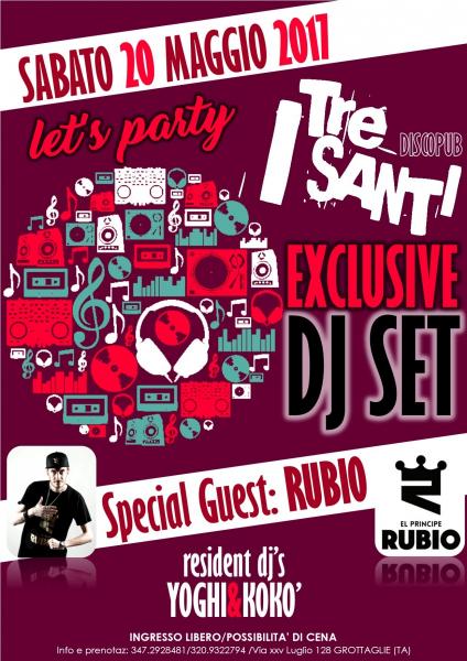 EXCLUSIVE DJ SET - guest: RUBIO