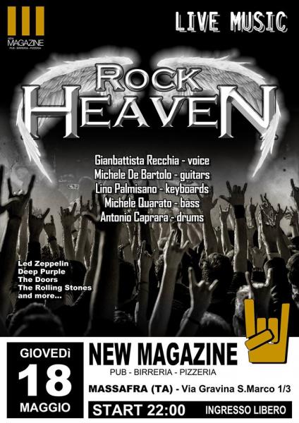 Rock Heven Live al New Magazine Pub