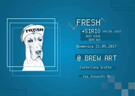 Fresh Live at Brew Art \\ Special Guest: Sirio