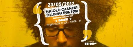 Nicolò Carnesi Live al Macello - Putignano