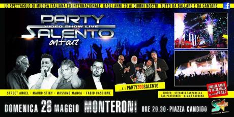 Parte da Monteroni il tour del Party Salento: il video show live all’insegna dei successi della musica internazionale