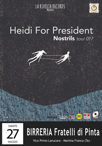 LIVE: HEIDI FOR PRESIDENT