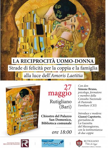 LA RECIPROCITA' UOMO-DONNA - Presentazione del libro di Don Simone Bruno
