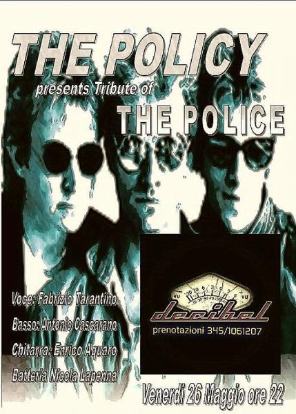 Live dei "The Policy"Tribute Band Police