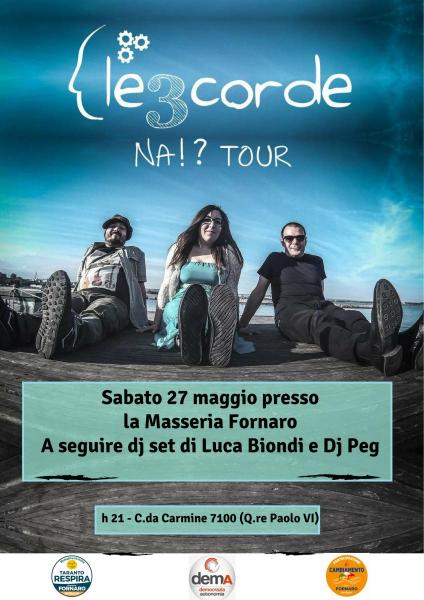 Festa alla Masseria Fornaro - Live de Le3Corde + Dj Set