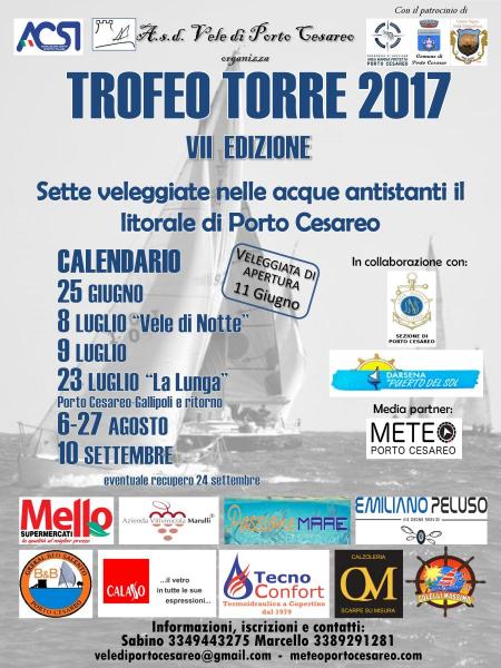 Campionato estivo di Vela "Trofeo Torre" 2017