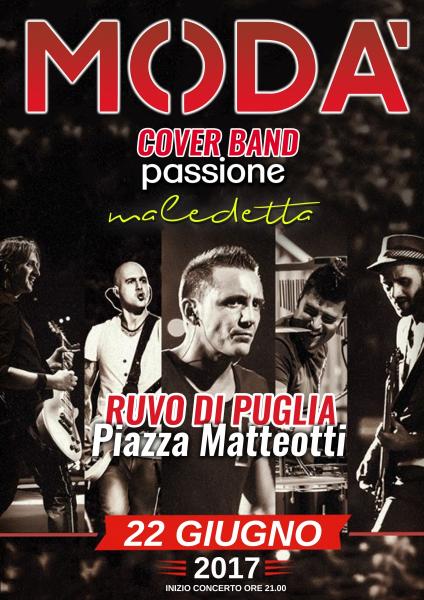Passione Maledetta - Cover Band Modà live Piazza Matteotti Ruvo di Puglia