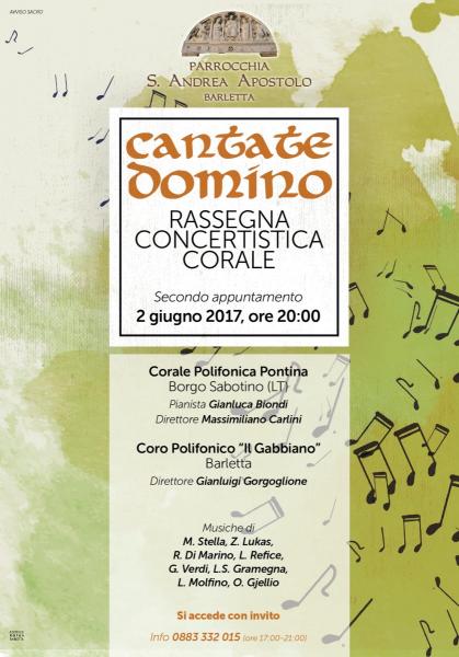 Cantate Domino - secondo Concerto - Corale Polifonica "Pontina"