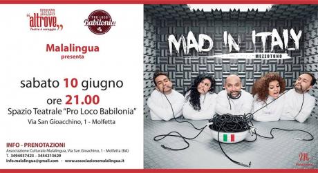 "Mad in Italy" - Piccola orchestra italiana senza strumenti