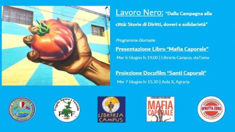 Presentazione del libro MAFIA CAPORALE di Leonardo Palmisano  in collaborazione con PAF nell' ambito della rassegna "Lavoro Nero: Dalla Campagna alla Città"