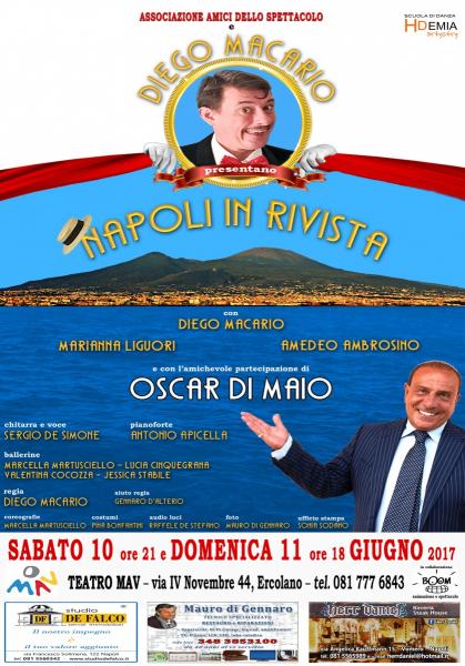 spettacolo "Napoli in Rivista" di D. Macario con Oscar di Maio