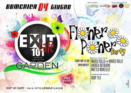 “Flower Power”, il potere dei fiori all’Exit 101  con il party esclusivo