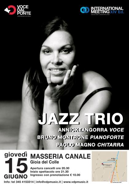 Annick Tangorra Jazz  a Masseria Canale Gioia del Colle