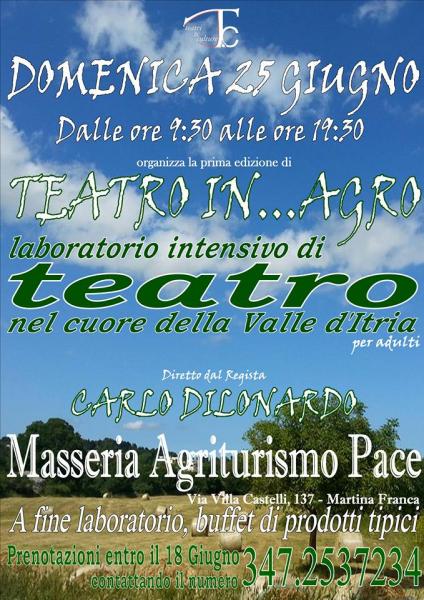 Full Immersion di Teatro Nel Cuore della Valle D'Itria